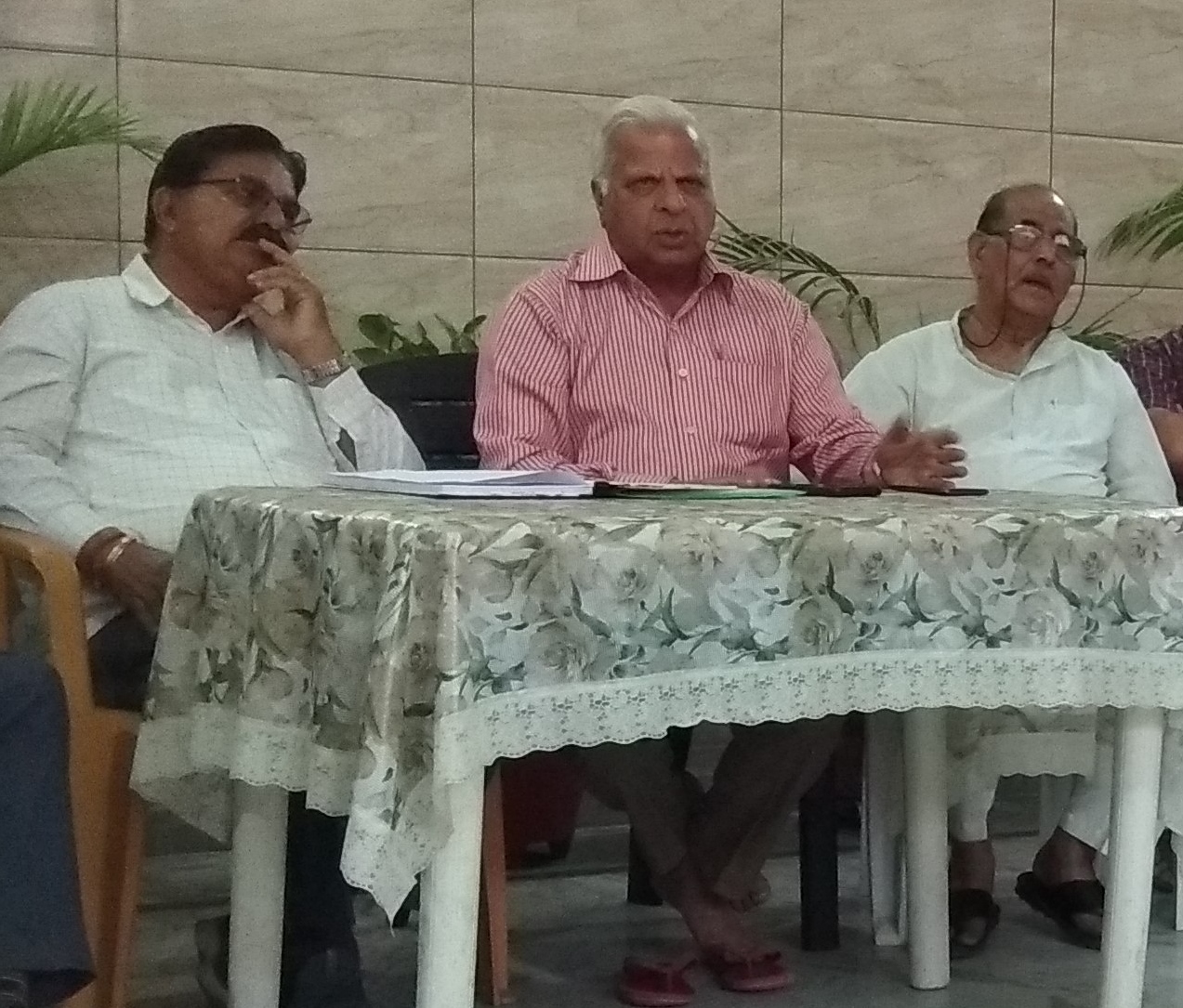 Senior citizens appreciated the district and police administration.